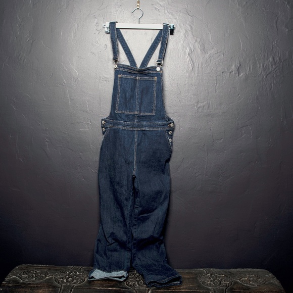 Women's Denim Overalls - Picture 1 of 8